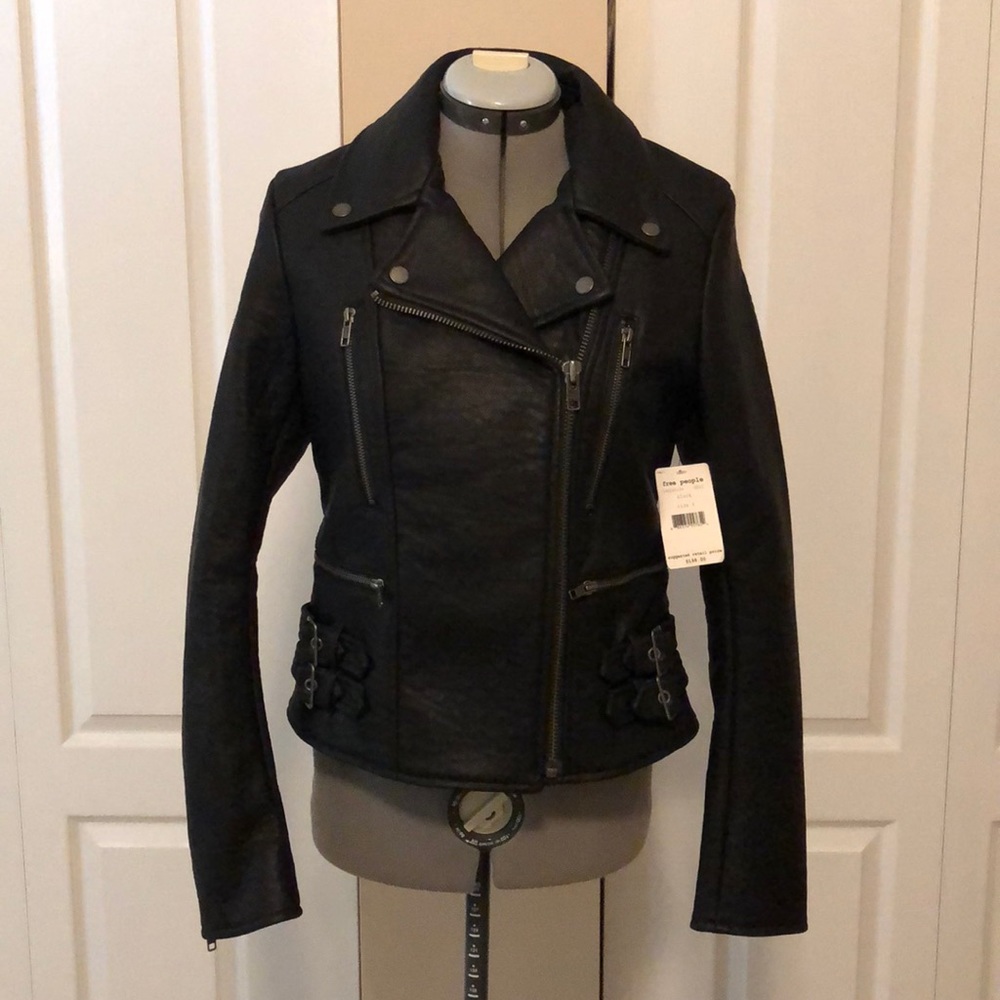 Free People Leather Jacket